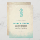 Unterhalb des Meeres Einladung (Vorne/Hinten)