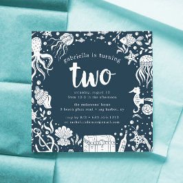 Unterhalb des Meeres | Einladung zur zweiten Gebur