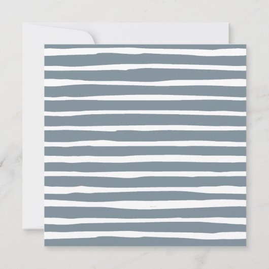 Unterhalb des Meeres | Einladung zur zweiten Gebur (Rückseite)