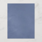 Unterhalb des Meeres finden Sie die Gastdetails Begleitkarte (Rückseite)