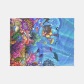 Unterhalb des Meeres Fleecedecke (Vorderseite (Horizontal))