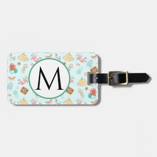 Unterhalb des Meeres Gepäckanhänger (Vorderseite horizontal)