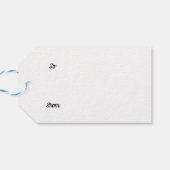 Unterhalb des Meeres Geschenkanhänger (Rückseite Horizontal)