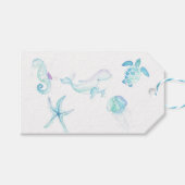 Unterhalb des Meeres Geschenkanhänger (Vorderseite (Horizontal))