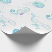 Unterhalb des Meeres Geschenkpapier (Ecke)