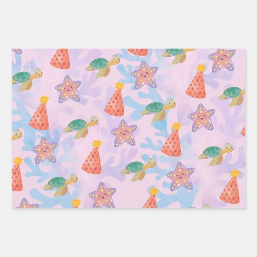 Unterhalb des Meeres Geschenkpapier Set (Vorderseite 2)