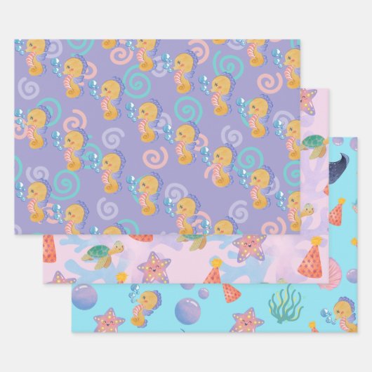 Unterhalb des Meeres Geschenkpapier Set (Set)