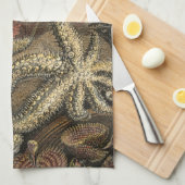 Unterhalb des Meeres Geschirrtuch (Viertel Falte)