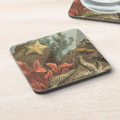 Unterhalb des Meeres Getränkeuntersetzer (Linke Seite)