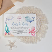 Unterhalb des Meeres gibt es Kinderduschbücher für Begleitkarte