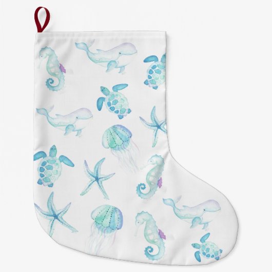 Unterhalb des Meeres Großer Weihnachtsstrumpf (Vorderseite)