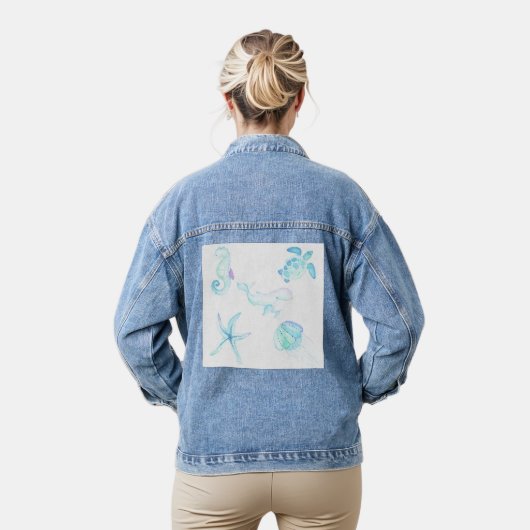 Unterhalb des Meeres Jeansjacke (Modell)