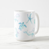 Unterhalb des Meeres Kaffeetasse (VorderseiteRechts)