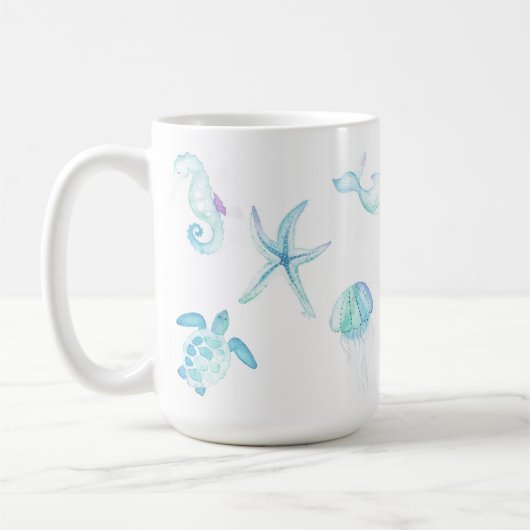 Unterhalb des Meeres Kaffeetasse (Links)