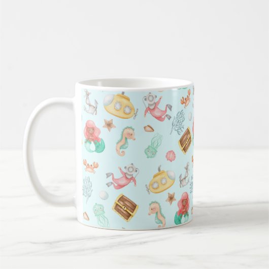 Unterhalb des Meeres Kaffeetasse (Links)