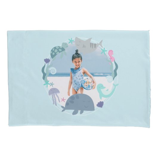 Unterhalb des Meeres Kissenbezug (Vorderseite)