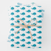 Unterhalb des Meeres leben Meerestiere Geschenkpapier Set (Beispiel)