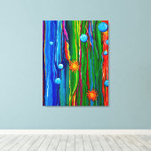 Unterhalb des Meeres Leinwanddruck (Insitu (Holzboden))