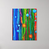 Unterhalb des Meeres Leinwanddruck (Vorderseite)