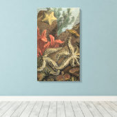 Unterhalb des Meeres Leinwanddruck (Insitu (Holzboden))