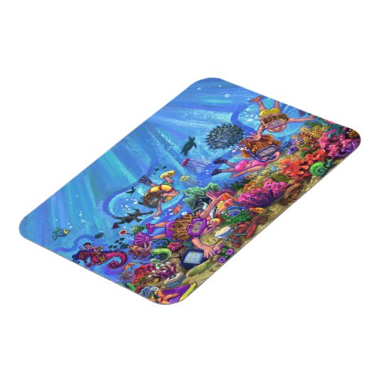 Unterhalb des Meeres Magnet (Linke Seite)