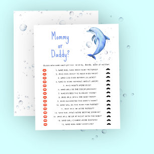 Unterhalb des Meeres - Mama- oder Papadi-Duschgame