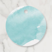 Unterhalb des Meeres Meerjungfrau Geburt Wasserfar Geschenkanhänger (Rückseite)