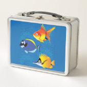 Unterhalb des Meeres Metall Brotdose (Vorderseite)