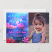 Unterhalb des Meeres mit Foto Landschaft Einladung (Vorderseite)