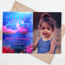 Unterhalb des Meeres mit Foto Landschaft