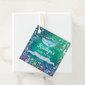 Unterhalb des Meeres | Ocean Themed Baby Dusche Geschenkanhänger (Beispiel)