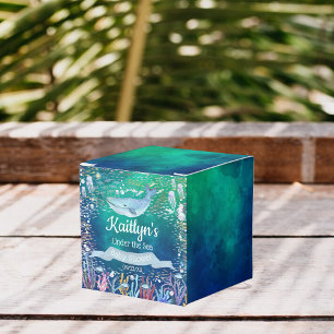 Unterhalb des Meeres   Ocean Themed Baby Dusche Geschenkschachtel