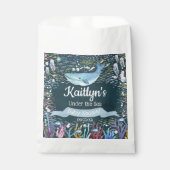 Unterhalb des Meeres | Ocean Themed Baby Dusche Geschenktütchen (Vorderseite)