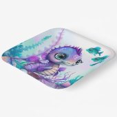 Unterhalb des Meeres Pappteller (Gewinkelt)