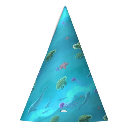 Unterhalb des Meeres Partyhütchen (Links)