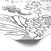 Unterhalb des Meeres Poster (Ecke)