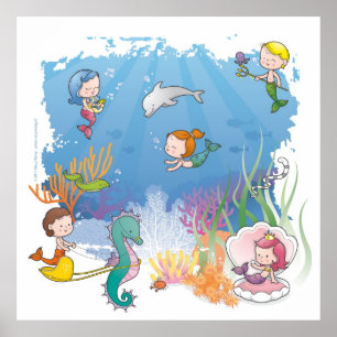 Unterhalb des Meeres Poster