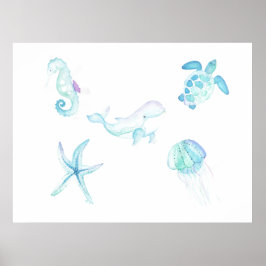 Unterhalb des Meeres Poster