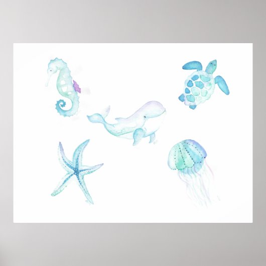 Unterhalb des Meeres Poster (Vorne)