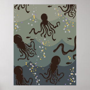 Unterhalb des Meeres Poster