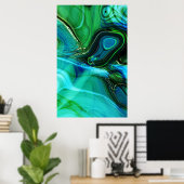 Unterhalb des Meeres Poster (Heimbüro)