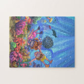 Unterhalb des Meeres Puzzle (Horizontal)