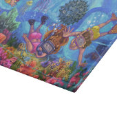 Unterhalb des Meeres Schneidebrett (Ecke)