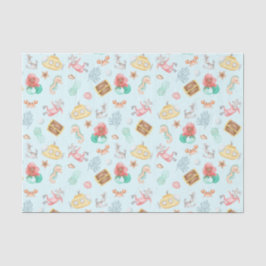 Unterhalb des Meeres Seidenpapier