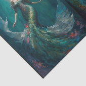 Unterhalb des Meeres Seidenpapier (Ausschnitt)