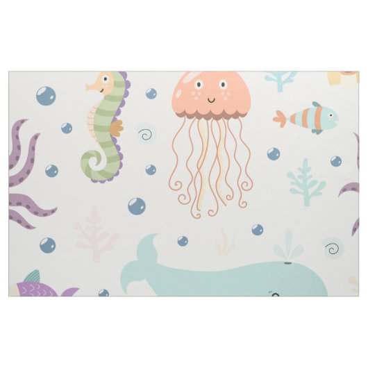 Unterhalb des Meeres Stoff (Fat Quarter (45,7 x 55,9 cm))