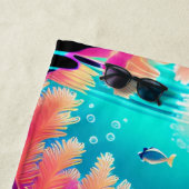 Unterhalb des Meeres Strandtuch (Beispiel)