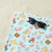 Unterhalb des Meeres Strandtuch (Beispiel)