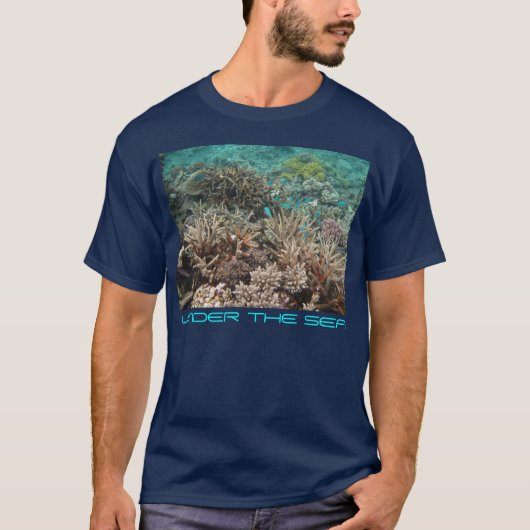 Unterhalb des Meeres T-Shirt (Vorderseite)