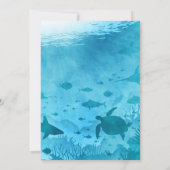 Unterhalb des Meeresbodens Einladung (Rückseite)